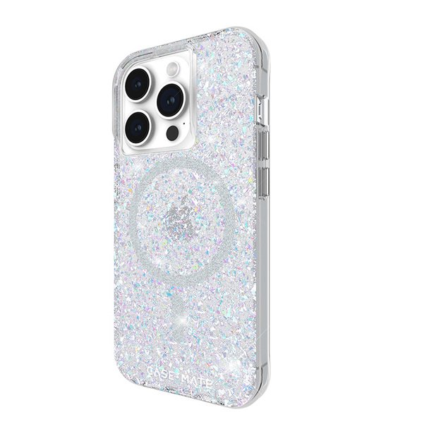 „Case-Mate Twinkle MagSafe“ – „iPhone 15 Pro“ dėklas (diskotekos spalvos)