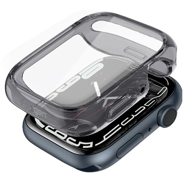 „Spigen Ultra Hybrid“ – dėklas, skirtas „Apple Watch 7/8/9“ (41 mm) (skaidrus)
