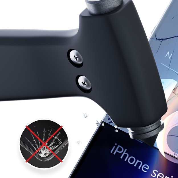 3mk FlexibleGlass – hibridinis stiklas, skirtas „iPhone 16 Pro Max“