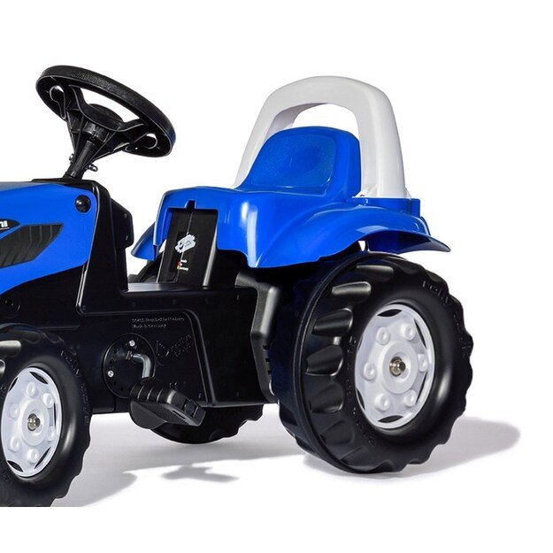 Pedalinis traktorius su priekaba Rolly Kid Landini mėlynas