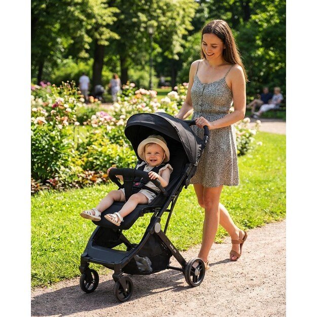 Golfo vežimėlis Bimelo Baby Mix, juodas