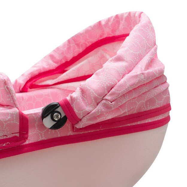 Prabangus lėlių vežimėlis „New Baby COMFORT“ rožinis