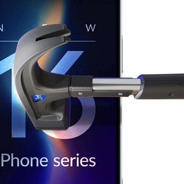 3mk Silky Matt Privacy – matinė privatumo plėvelė, skirta iPhone 16 Pro 8