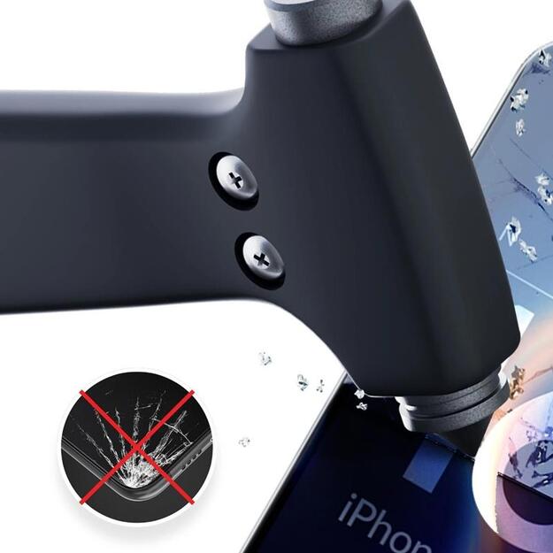 3mk Silky Matt Privacy – matinė privatumo plėvelė, skirta iPhone 16 Pro 6