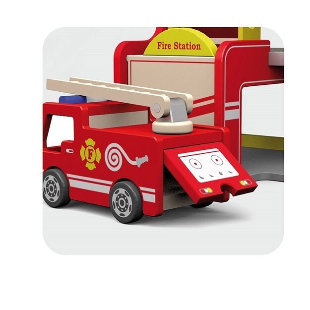 Wooden fire station Viga 1