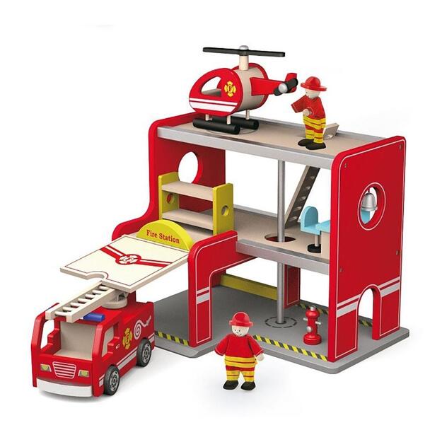 Wooden fire station Viga