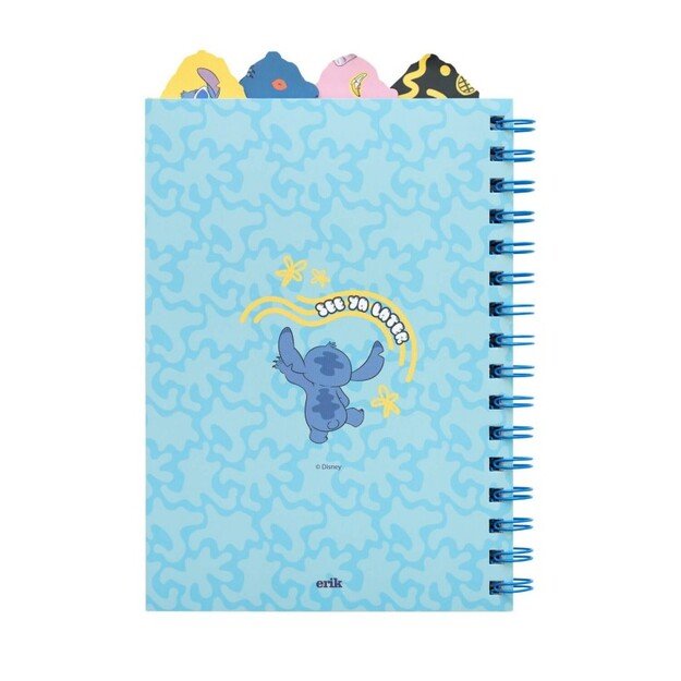 „Disney Stitch“ – užrašų knygelė / bloknotas A5 formatu iš tropikų kolekcijos 5