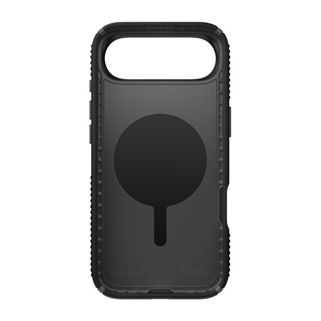 „Speck Presidio2 Grip MagSafe“ dėklas „iPhone 17 Air“ (juodas / pilkas / baltas) 6