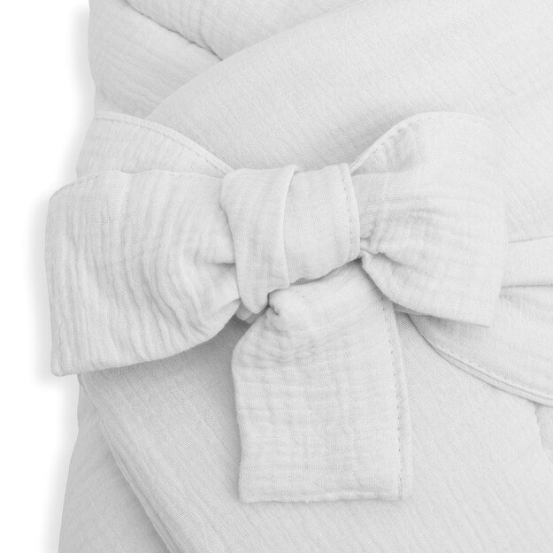Muslin Lace-up Wrap New Baby white 1