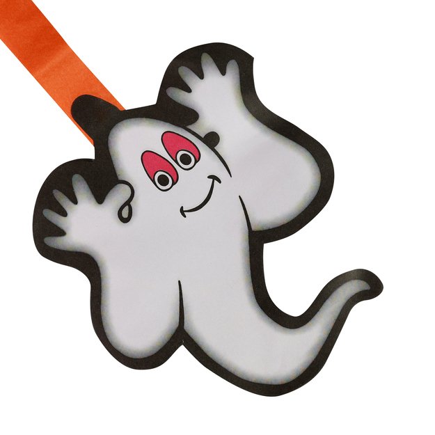 Garland Halloween ghost paper 3 m 3
