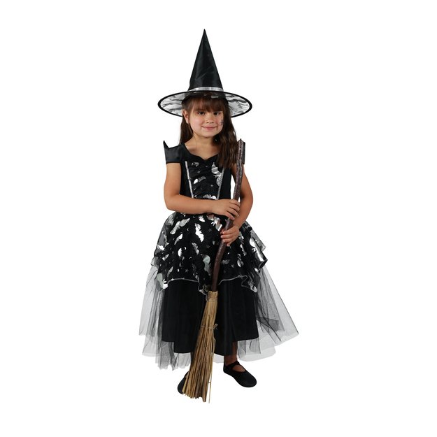 Vaikiškas kostiumas - šikšnosparnio ragana (S) 1