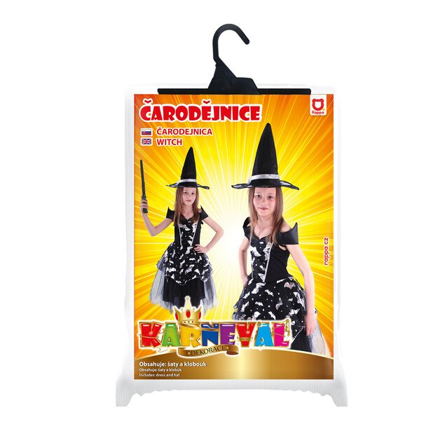 Vaikiškas kostiumas - šikšnosparnio ragana (S) 2