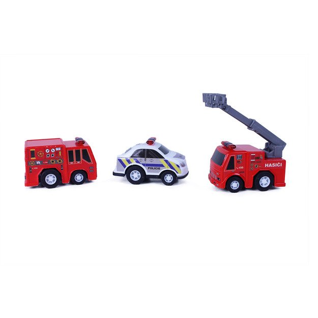 Gyva spalvinimo knygelė gelbėtojams – 3 automobiliai 2t 4