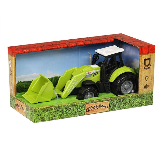 Tractor with a spoon, sound and light 1