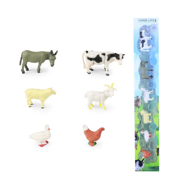 A set of hodding animals 6 pcs 2