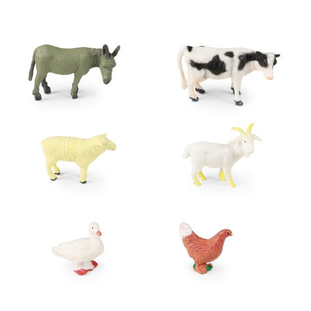 A set of hodding animals 6 pcs 3