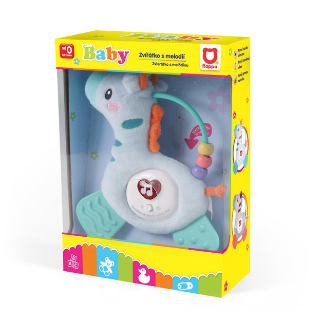 Soothing plush giraffe with sounds 2