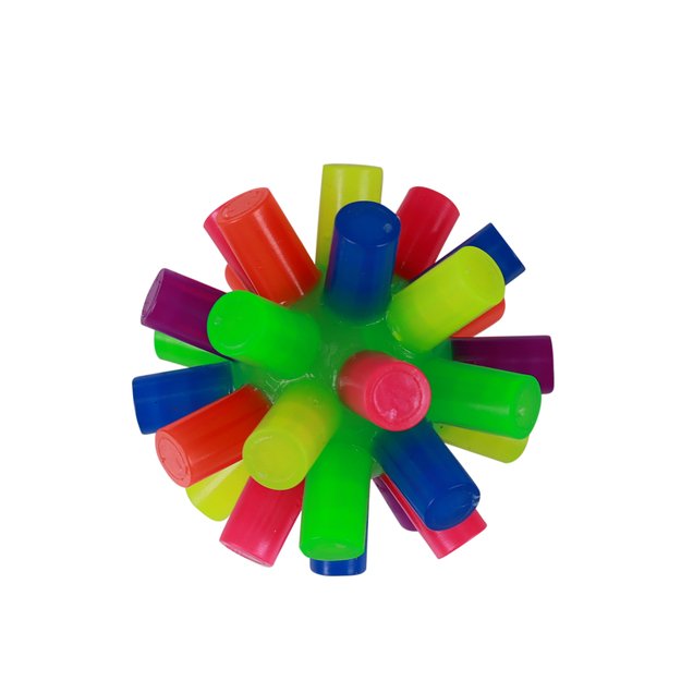 Ball with spikes 8 cm with light 4