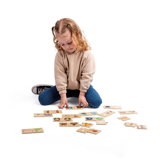 Bigjigs žaislai Didaktinė dėlionė Priešingybės 2