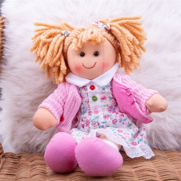 Bigjigs Toys Fabric doll Poppy 28 cm 3