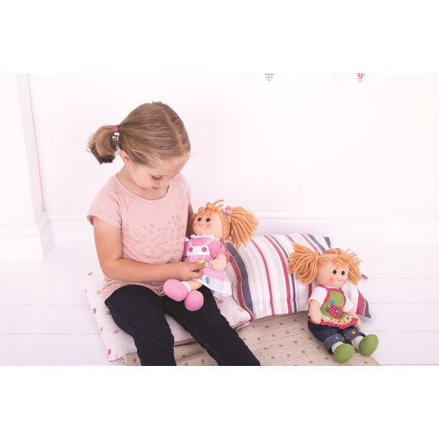 Bigjigs Toys Fabric doll Poppy 28 cm 5