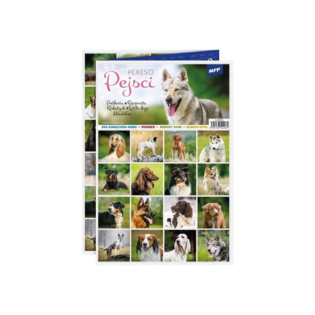 Pexeso MFP 3xA4 šunims 1