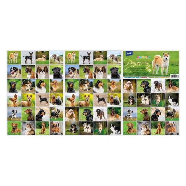 Pexeso MFP 3xA4 šunims 2