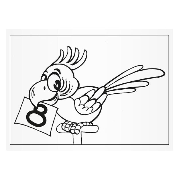 MFP gyvūnų 2 spalvinimo puslapiai 4