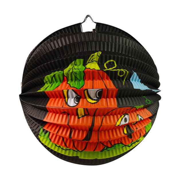 Lantern Halloween pumpkin 25cm stick 3