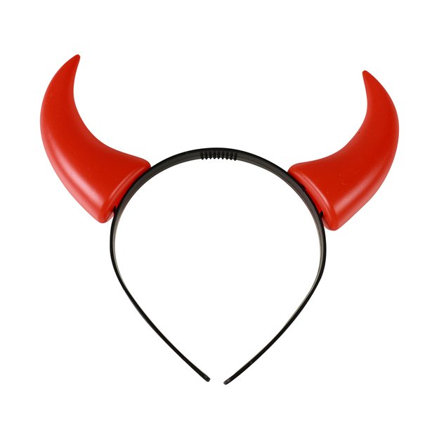 Headdress with devil s horns 1