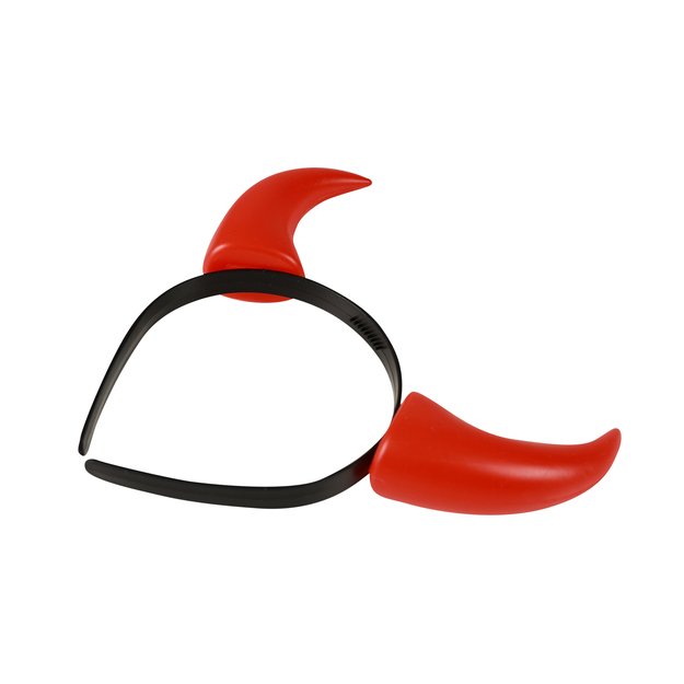 Headdress with devil s horns 3