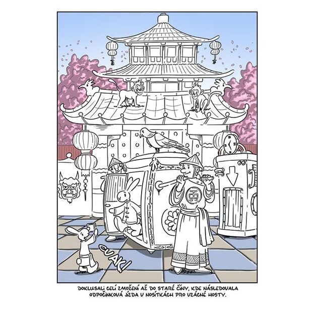 Spalvinimo puslapiai MFP A4 Bobui ir Bobekui 3