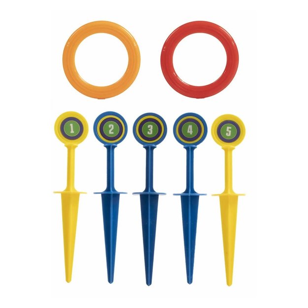 Ring toss game on pegs 29 cm
