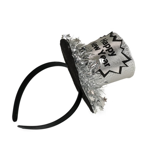 Laimingų Naujųjų metų galvos juosta suaugusiems 3