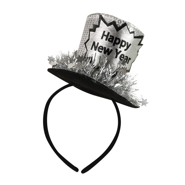 Laimingų Naujųjų metų galvos juosta suaugusiems
