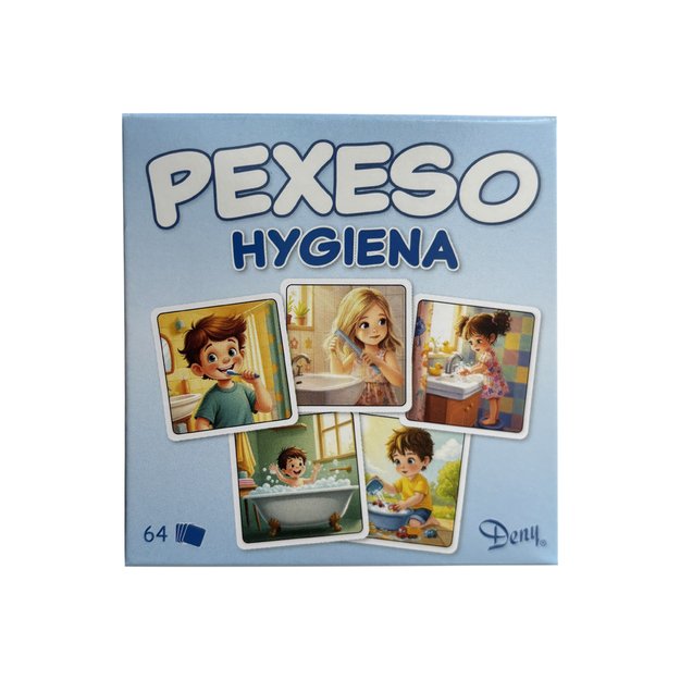 Memory game Hygiene in a box