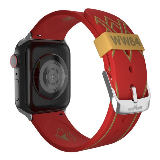 DC Comics – Apple Watch 38/40/41/42/44/45/49 mm apyrankė (Wonder Woman 1984: Crimson Armor)