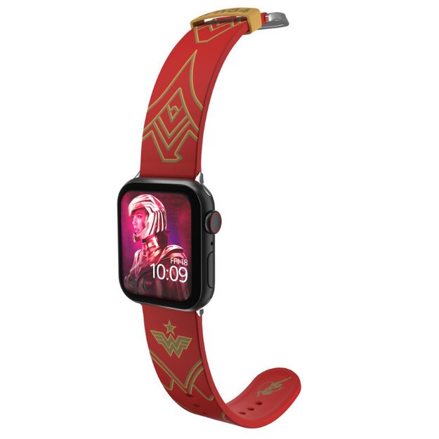 DC Comics – Apple Watch 38/40/41/42/44/45/49 mm apyrankė (Wonder Woman 1984: Crimson Armor)