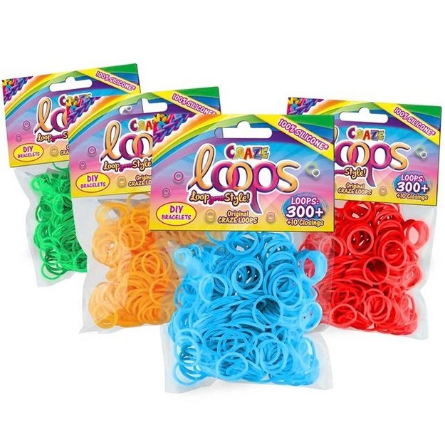 LOOM gumytės CRAZE 300 vnt.