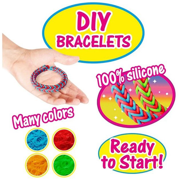 LOOM gumytės CRAZE 300 vnt. 2