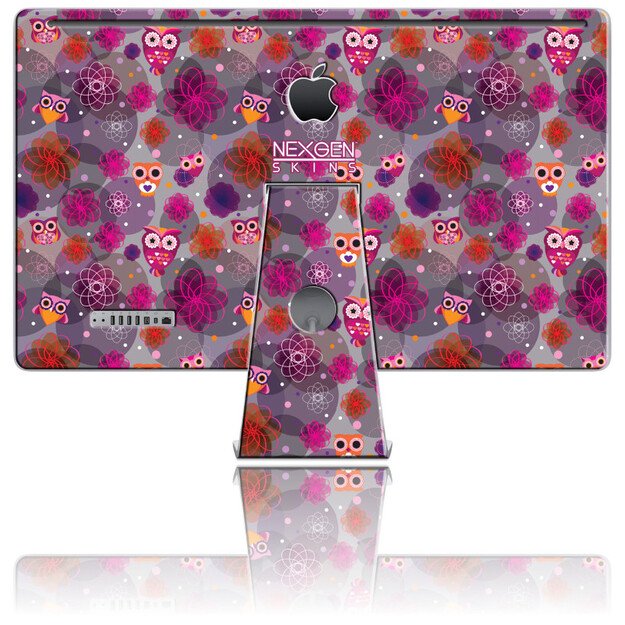 „Nexgen Skins“ su 3D efektu, skirta „iMac 27“ („Owlettes 3D“) 2