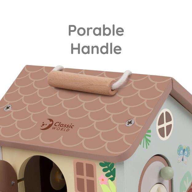 Medinio namelio įdėklas 11 vnt. 6