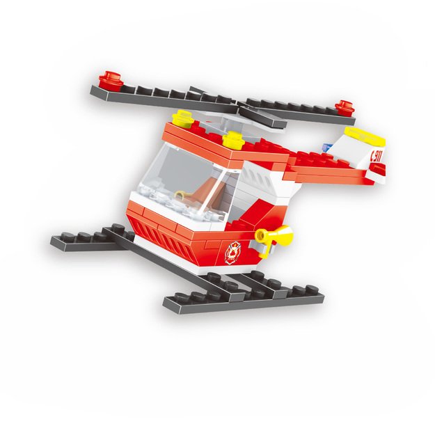 BLOXO ugniagesio konstravimo rinkinys, 368 dalys 4