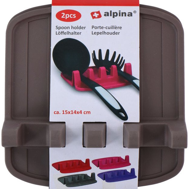 Alpina - Šaukšto / indų laikiklis 2 vnt (juodas) 1