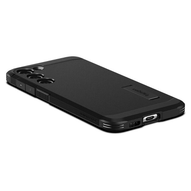„Spigen Tough Armor“ – „Samsung Galaxy S23“ dėklas (juodas) 10