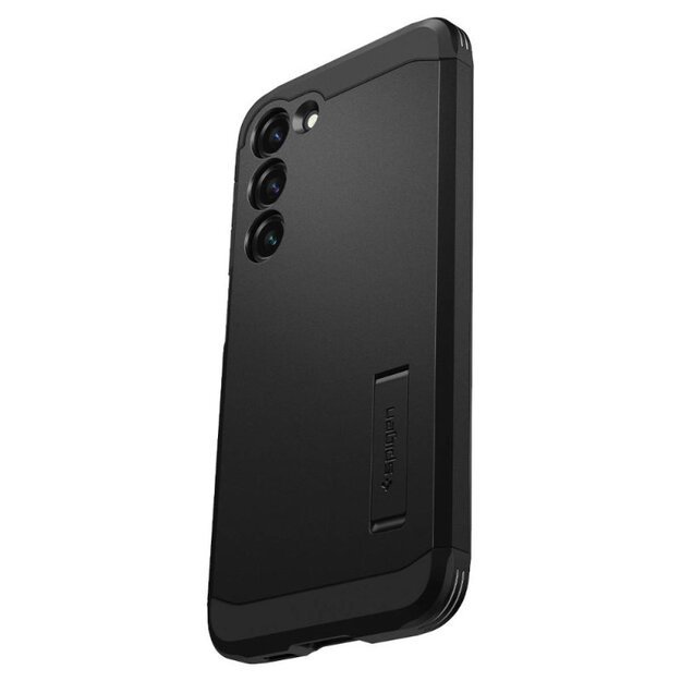 „Spigen Tough Armor“ – „Samsung Galaxy S23“ dėklas (juodas) 9