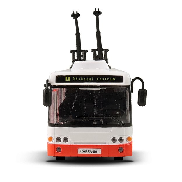 Troleibuso čekų pranešimai apie stoteles 28 cm 4