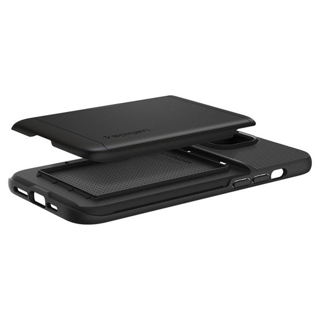 „Spigen Slim Armor CS“ – dėklas, skirtas „iPhone 15 Plus“ / „iPhone 14 Plus“ (juodas) 10
