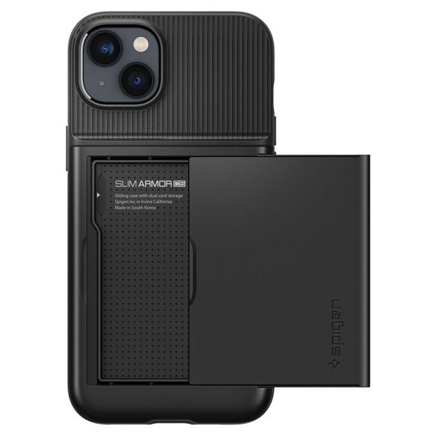 „Spigen Slim Armor CS“ – dėklas, skirtas „iPhone 15 Plus“ / „iPhone 14 Plus“ (juodas) 3
