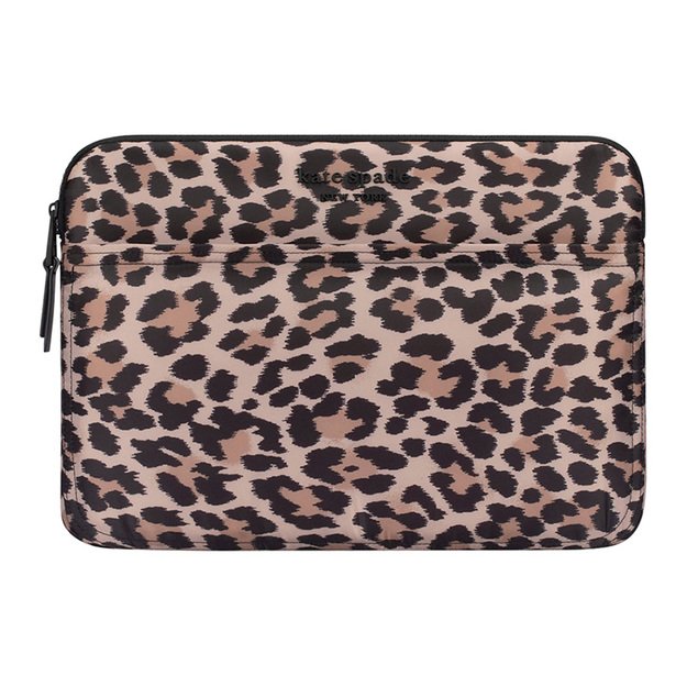 Kate Spade New York Puffer Sleeve – „MacBook Pro 14“ / „Notebook 14“ dangtelis (klasikinis „Leopard“)